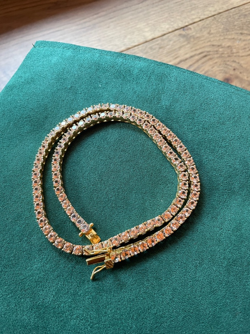 Dorsey Crystal Tennis Necklace